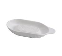 Warmhm Râpe Manuelle Céramique pour Maison Presse Ail et Gingembre Portable Outil Polyvalent pour Écraser Douce Citrouille et Légumes