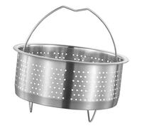 Warmhm Récipient Étanche en Acier Inoxydable 16X16 CM Joint Sécurisé, Boîte Hermétique pour Café, Farine et Riz, Seau Portable pour Camping et Randonnée