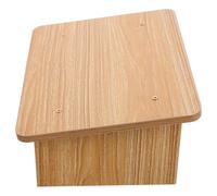 Warmhm Repose-pieds En Bois Massif Pour Adulte Petit Marchepied Banc En Bois Naturel Antidérapant Incliné Pour Salle De Bain Et Bureau Support Ergonomique Multifonction Fonction Aide à La Mobilité