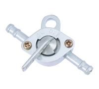 Warmhm Robinet D'essence en Fer 2 Pièces pour Moto et Générateur, Vanne D'arrêt Manuel pour Réservoir de Carburant Joint Torique Anti-fuite, Compatible Quad et Vtt, Interrupteur