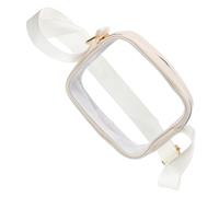 Warmhm Sac Bandoulière Transparent pour Femmes Sac à Main et Pratique pour et Usage Design Transparent Élégant pour Organisation Facile des Affaires