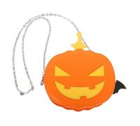Warmhm Sac Halloween Citrouille PU Sac Bandoulière Citrouille Original pour Femmes et avec Rangement Organisé pour Saison Effrayante