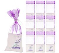 Warmhm Sachets Parfumés En Coton Et Organza Vide 20 Pièces, Paquet De Lavande Multi-usages, Emballage Présent Décoratif Pour Maison, Voiture Et Placard, Sachets Respirants Pour Épices Et Bonbons