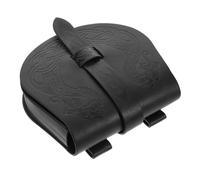 Warmhm Sacoche Ceinture Médiévale Viking Synthétique Style Selle Vintage pour Costume Renaissance et Cosplay Homme