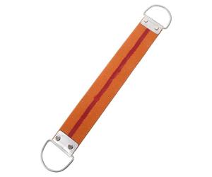 Warmhm Sangle de Courbure des Côtes pour Violon, Fer à Courber les Côtes D'alto, Pu et Métal, Marron, 32x4,5x0,5cm, pour Réparation et Lutherie, Débutants et Professionnels