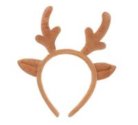 Warmhm Serrage-tête De Noël En Bois De Renne Pour Garçon Et Filles, Bandeau Cerceau à Cheveux Doux, Taille Unique, Accessoire Festif D'hiver Pour Tenue De Fête