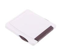 Warmhm Serrure de sécurité de fenêtre boulon enfants protecteur bouchon de fenêtre attraper serrure bébé serrures de porte de placard sécurité serrures de fenêtre 3m de colle Brown