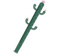 Warmhm Sticker Mural Autocollant Mesure Taille Garçon et Filles Style Cactus Vert PVC Résistant Auto-Adhésif et Amovible Décoration Chambre Garçon et Filles Tableau de Croissance