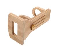 Warmhm Support D'abreuvoir Buveur Bouteille d'eau Petit Étagère Lapin Mignon en Forme De Hamster Rester Casiers à Bouteille Porte-Abreuvoir Chinchilla Accessoire Chinchilla Bambou Khaki