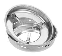 Warmhm Support De Casserole Pour Table De Cuisson Protection De Brûleur Pour Cuisinière à Gaz Déflecteur Coupe-vent Pour Cuisinière Anneau De Support Pour Wok Cadre De Wok