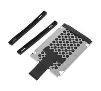 Warmhm Support de Disque Dur Interne avec Rail Caoutchouc Anti-Vibration Compatible Portable Fixation Disque Dur Sécurisée et Esthétique