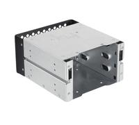 Warmhm Support de Montage pour Disque de Stockage 3 Baies 3,5 Pouces en Alliage D'aluminium, Rack de Disque Ventilé Dissipation Thermique, Accessoire pour Boîtier PC Compatible Disque