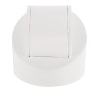 Warmhm Support de Montre Plâtre Laqué Blanc Base Délicate pour Présentation et Rangement de Montres Support Polyvalent pour Bureau et Vitrine