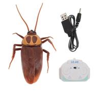 Warmhm Télécommandé Électrique en Plastique de Cafard, Modèle Compact Léger pour Farces Halloween, Rusé Simulant Un Animal, Set 1 Pièce pour Garçon et Filles et Spectacles