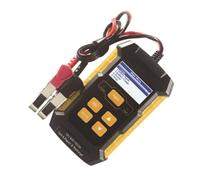 Warmhm Testeur de Batterie Auto pour Voiture Chargeur Automatique Affichage Graphique et Stockage des Résultats Compatible Batteries Inondées et Agm