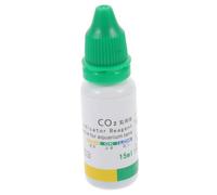 Warmhm Testeur de Co2 pour Aquarium Solution de Test d'eau Kit de Détection pour Plantes Aquatiques des de Co2 Facile à Utiliser