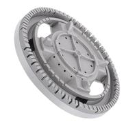 Warmhm Tête de Brûleur à Gaz Encastrée Sabaf Couvercle Ignifuge 130 Mm Pièce de Rechange en Fonte Résistante pour Cuisinière à Gaz Domestique et Support Wok Nettoyage Facile