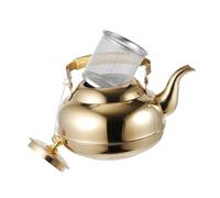 Warmhm Théière Bouilloire Petite De Style Floral Rétro Pour Thé Kungfu Cuisinière à Gaz Induction