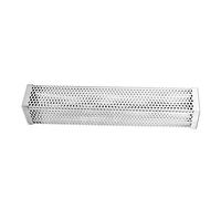 Warmhm Tube Carré Acier Inoxydable pour Fumoir à Granulés Accessoire Barbecue Compatible Grils Gaz Et Pellets Générateur De Fumée Froide pour Viandes Fromages Et Légumes