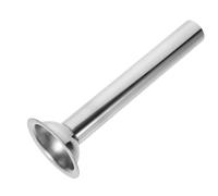 Warmhm Tube de Remplissage Acier Inoxydable pour Saucisses Entonnoir de Farce Lisse Compatible avec Hachoir à Viande Manuel et Facile à Nettoyer Accessoire de Rechange Pratique