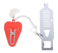 Warmhm Verrou de Porte Portable en Fer et Pp Facile à Installer, Serrure de Sécurité pour Porte Intérieure et Extérieure pour Voyager et Habiter Seul Plusieurs styles