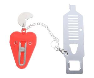 Warmhm Verrou de Porte Portable en Fer et Pp Facile à Installer, Serrure de Sécurité pour Porte Intérieure et Extérieure pour Voyager et Habiter Seul Plusieurs styles