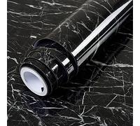 Warmiehomy Papier peint autocollant en vinyle effet marbre 60 cm x 5 m pour meubles, cuisine, plans de travail, 60 cm x 5 m