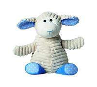 Warmies agneau en peluche chaud 27 cm blanc/bleu