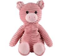 Warmies® Coussin chauffant en peluche « Pure Cochon » - Rembourrage amovible et lavande - 33 cm - 550 g