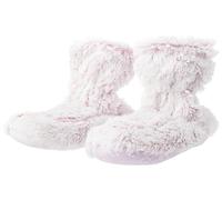 Warmies Chaussons bottines guimauve rose