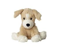 Warmies chiot câlin chaud 34 cm brun/blanc