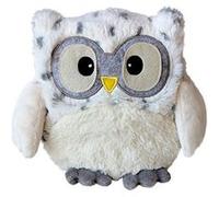Warmies chouette peluche chaude 23 cm blanc Blanc G