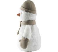 Warmies® Coussin chauffant/animal en peluche "Bonhomme de neige" Millet Remplissage lavande amovible