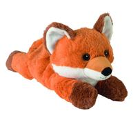 Warmies® Coussin chauffant/animal en peluche "Renard couché" Remplissage de millet et de lavande