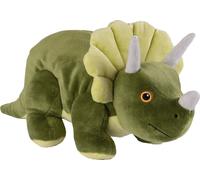Warmies® Coussin chauffant/animal en peluche "Trceratops" millet remplissage lavande ca.35cm 700g