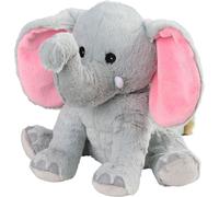 Warmies coussin chauffant 'Eléphant', gris/rose