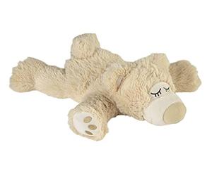 Warmies® Coussin chauffant en peluche "Ours endormi" 100% millet 35 cm 700 g