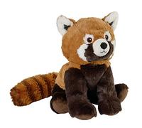 Warmies® Coussin chauffant en peluche « panda rouge » - Garnissage lavande - 40 cm - 700 g