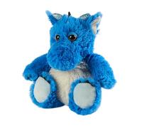 Warmies coussin chauffant lestée Blue Dragon, sac lavable au micro-ondes avec parfum de lavande française, coussin chauffant entièrement chauffant pour un confort doux, taille junior
