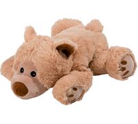 Warmies Coussin chauffant Peluche douce au micro-ondes parfumée à la lavande Teddy