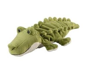 Warmies crocodile câlin chaud 35 cm vert Vert G