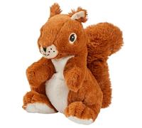 Warmies Écureuil Rouge Grand Sac de Blé Micro-ondable avec Parfum de Lavande Française, Coussin Chauffant Doux et Câlin Convient aux Adultes et aux Enfants