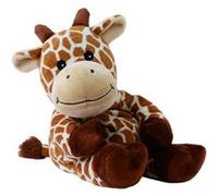 Warmies girafe câline chaude marron 35 cm Marron G