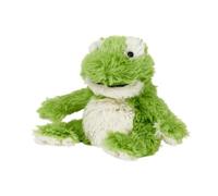 Warmies grenouille mini taille, entièrement micro-ondable et lestée, coussin chauffant en pour l'anxiété, refroidi au congélateur ou au micro-ondes, coussin chauffant pour