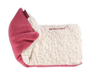 Warmies® HOT-PAK® Coussinet Sherpa beige/rouge Coussin Chauffant 1 pc(s)