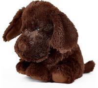 Warmies Labrador en peluche - Passe au micro-ondes - Doudou lesté chauffant avec parfum de lavande française - Pour enfants et adultes