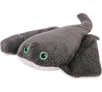 warmies Manta Ray de grande taille, entièrement adaptée au micro-ondes et doudou lesté pour l'anxiété, refroidir au congélateur ou au micro-ondes, coussin chauffant doux