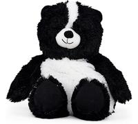 Warmies Mouffette en peluche - Passe au micro-ondes - Grande taille - Doudou chauffant pour enfants et adultes - Parfum lavande française