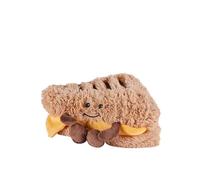 Warmies Peluche au fromage grillé au micro-ondes avec parfum lavande française, sac de blé chaud ou froid pour une relaxation fraîche et un soulagement chaud