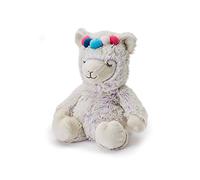 Warmies® Peluche bouillotte entièrement chauffante parfumée à la lavande - Lama, 33 cm